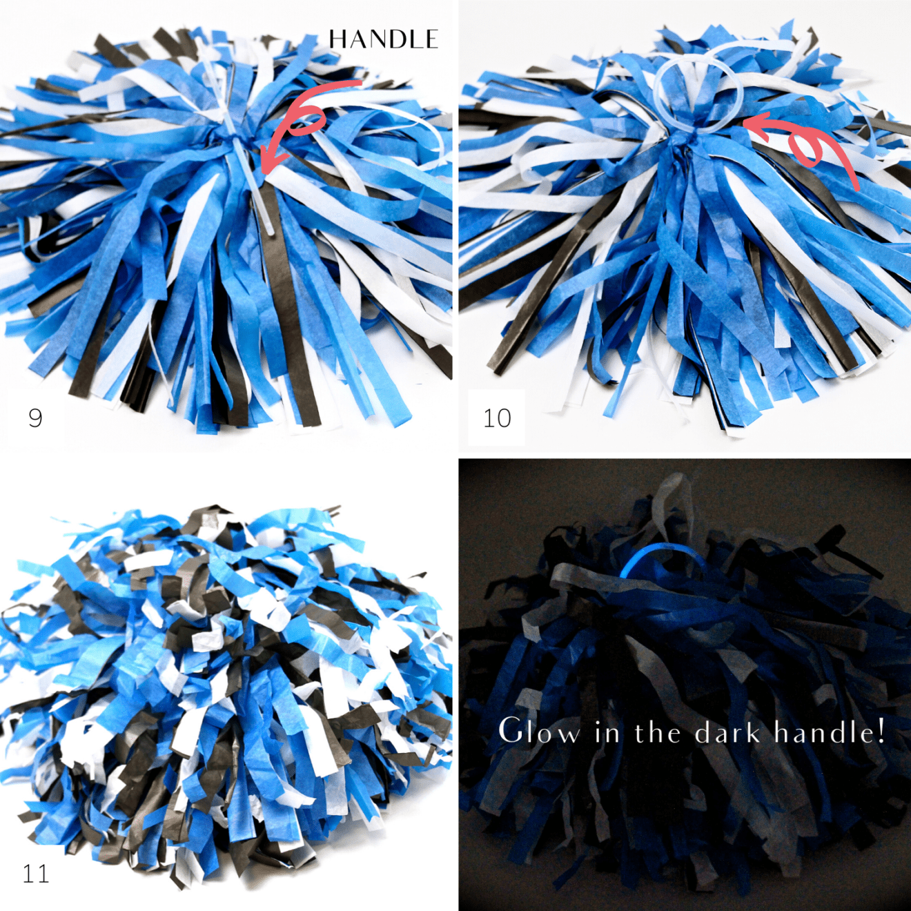 DIY Cheerleading Pom Poms Makes And Munchies   DIY Cheerleading Pom Poms Step 9 11  1320x1320 