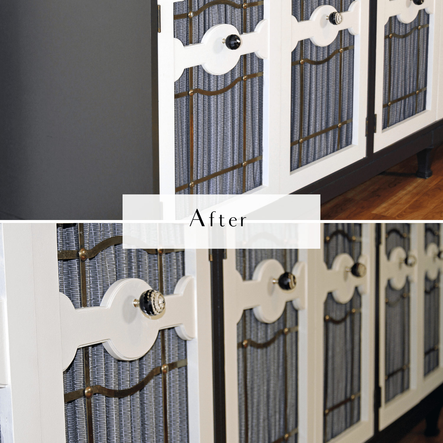 DIY Kitchen BUFFET Makeover Before and After