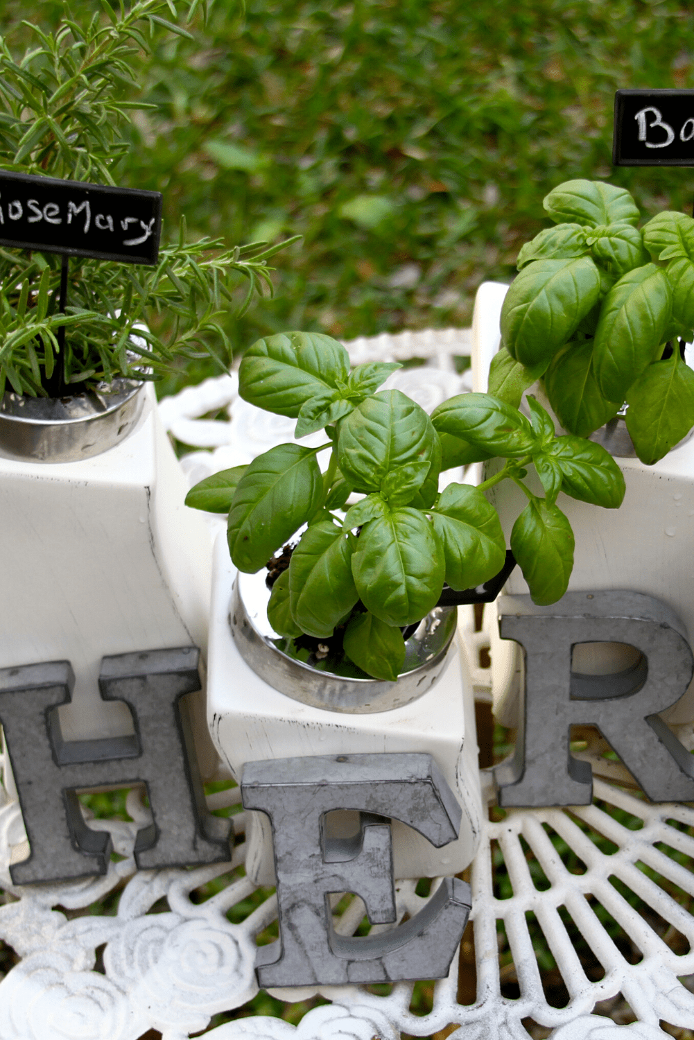 DIY Repurposed Kitchen Canister Idea