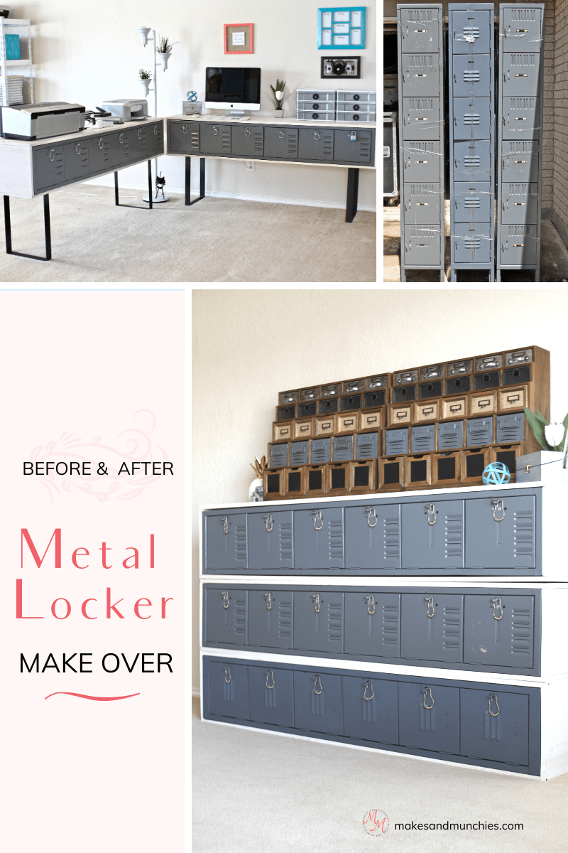 Metal Locker Before and After