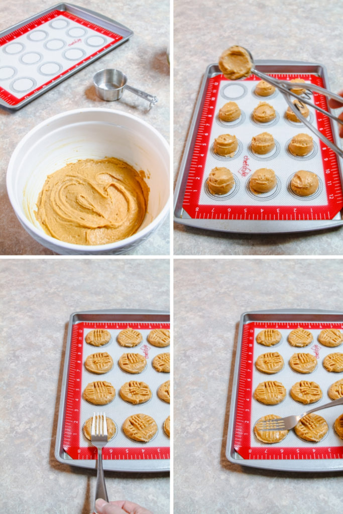 Step 5-8 Peanut Butter Cookies