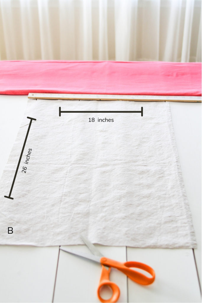 Step 2 How to make an envelope pillow cover