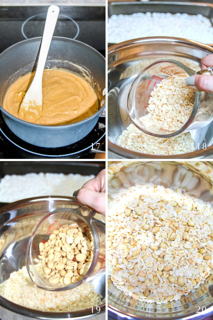 Salted Peanut Chews Step 17-20
