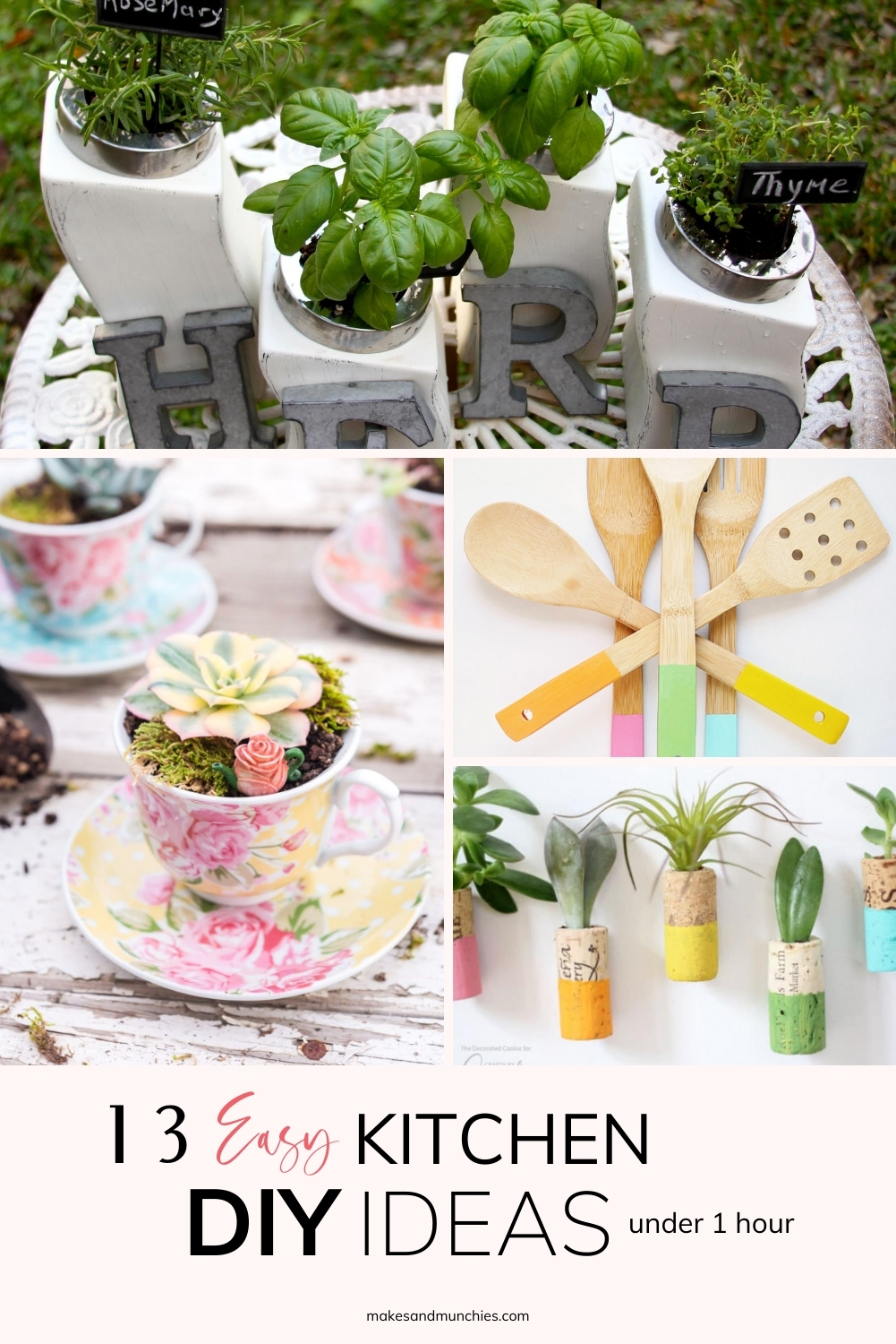 13 Easy Kitchen DIY Projects on a Budget